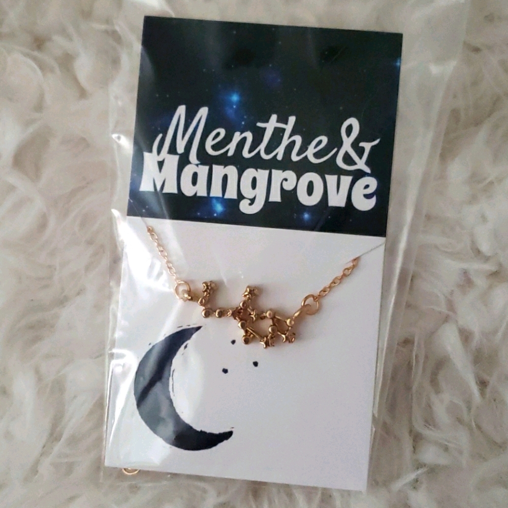 🏷 virgo constellation necklace